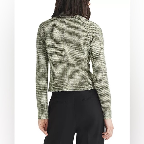 Rag & bone Marisa tweed jacket women’s 6 $525 cream / green textured blazer - Picture 3 of 10